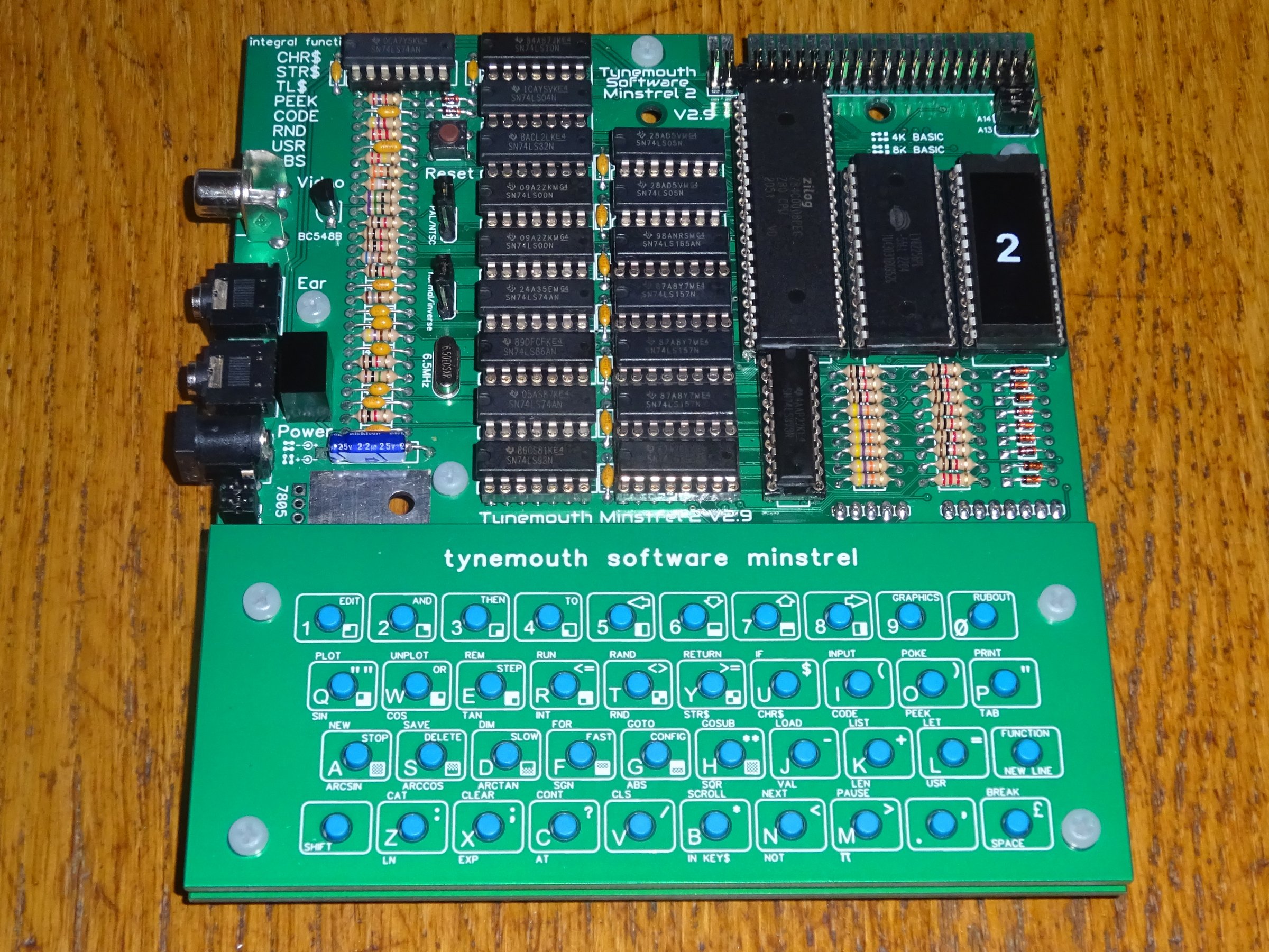 Tynemouth Minstrel 2 - Z80 Kits