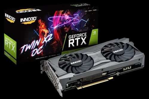 Inno 3D Ge Force RTX 3070 TWIN X2 OC Geforce at ₹ 80000 | NVIDIA