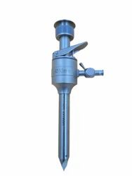 Reusable Stainless Steel 10 mm short length trocar full ss