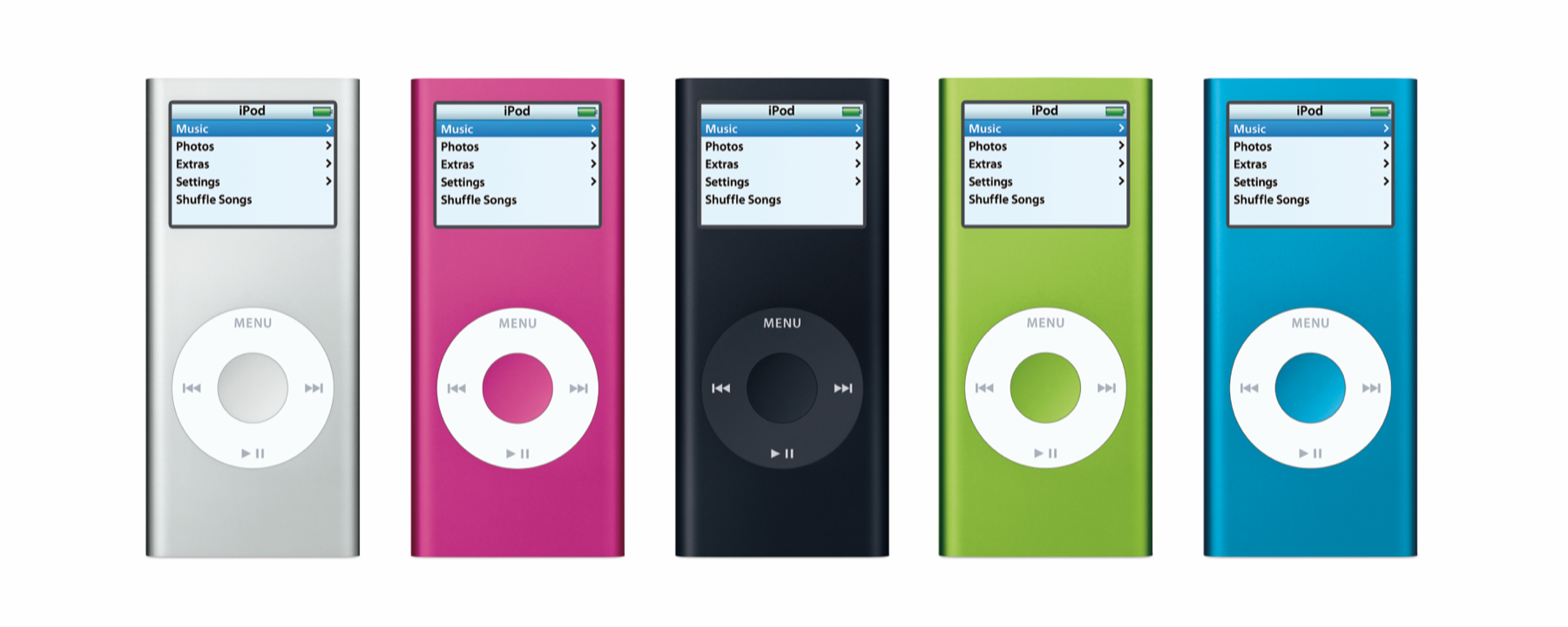 The history iPod Apple iPod nano mini iPod classic Touch 17台