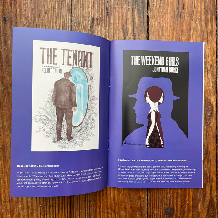 50 Watts Zine | Book Covers by Emanuel Schongut | 50 Watts Books