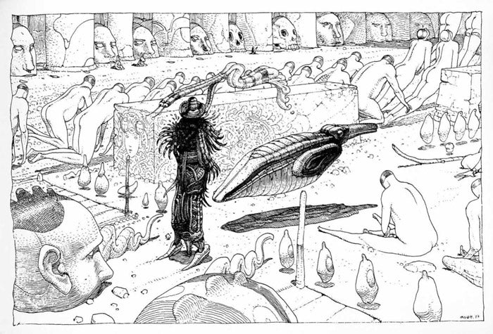 Moebius - 40 Days Dans le Desert B - Jean Giraud – 50 Watts Books