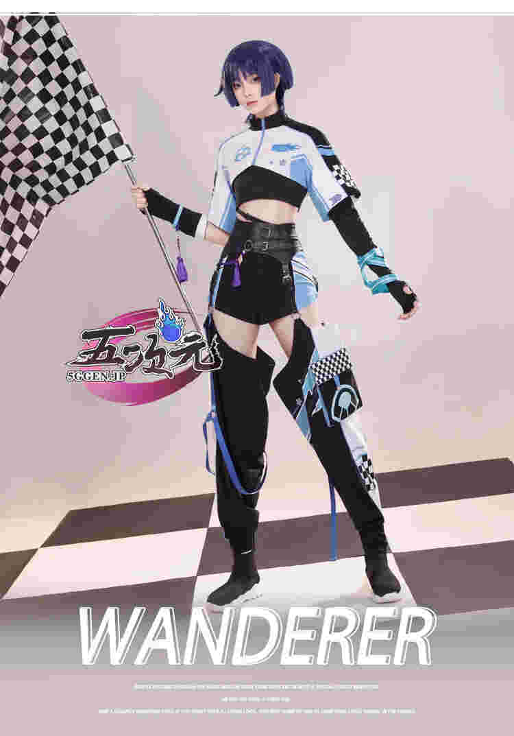 猫屋小舗 原神 コスプレ スカラマシュ 散兵 放浪者 靴