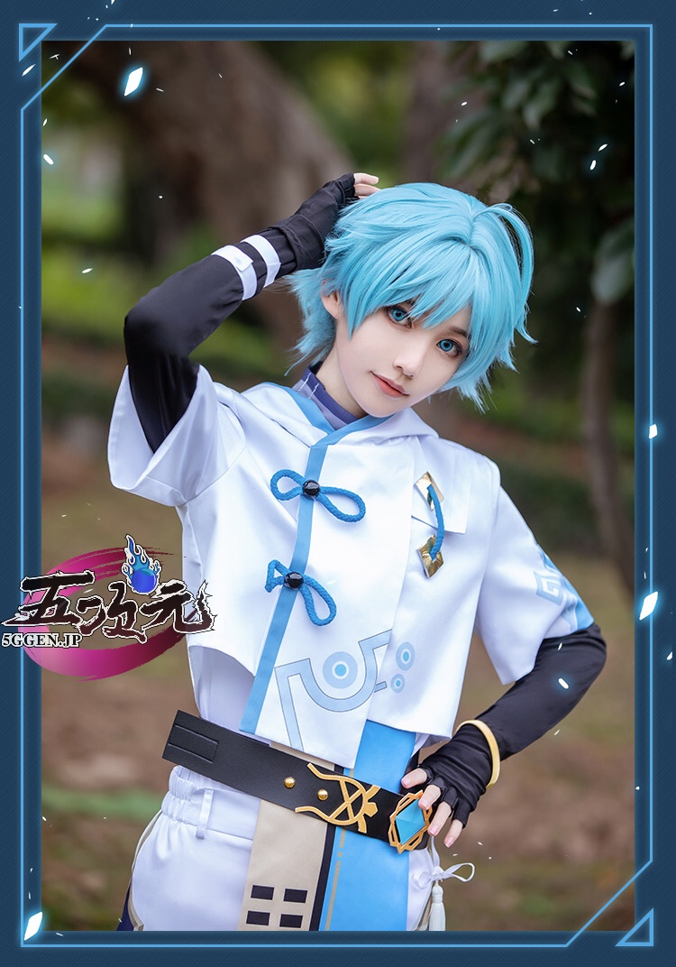 猫と三丁目 原神 コスプレ 重雲 ちょううん 衣装