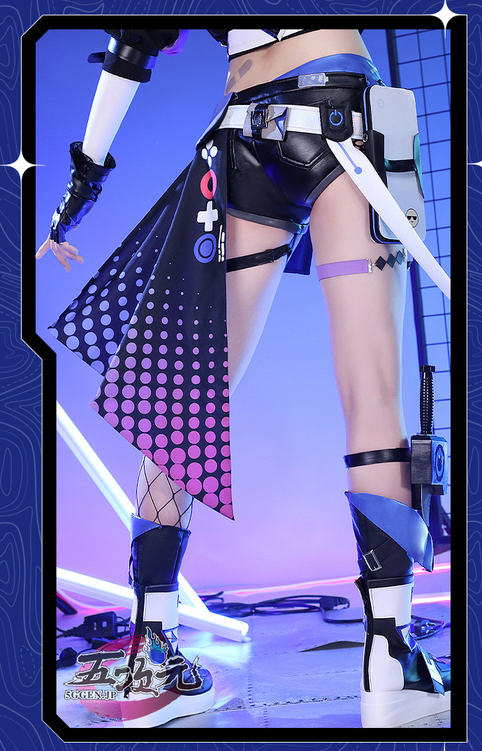 三分妄想 崩壊スターレイル コスプレ スタレ 銀狼 ぎんろう 衣装