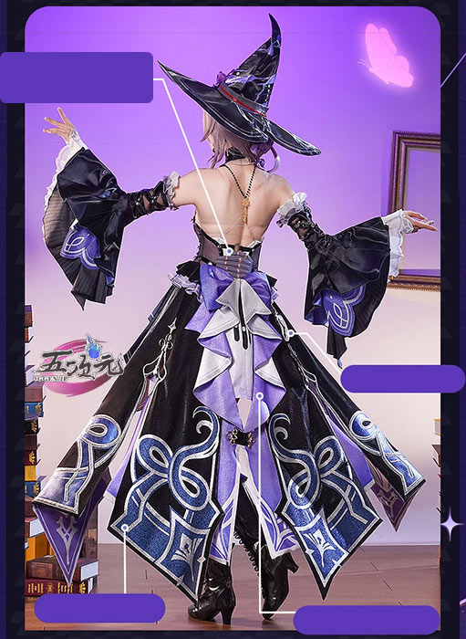 三分妄想 崩壊スターレイル コスプレ スタレ マダムヘルタ 衣装