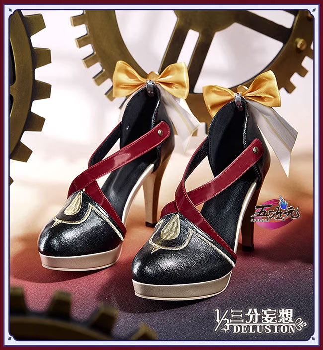 三分妄想 原神 コスプレ サンドローネ ファデュイ 傀儡 靴