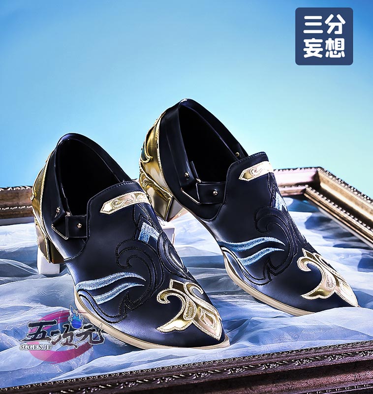 三分妄想 原神 コスプレ ヌヴィレット 靴