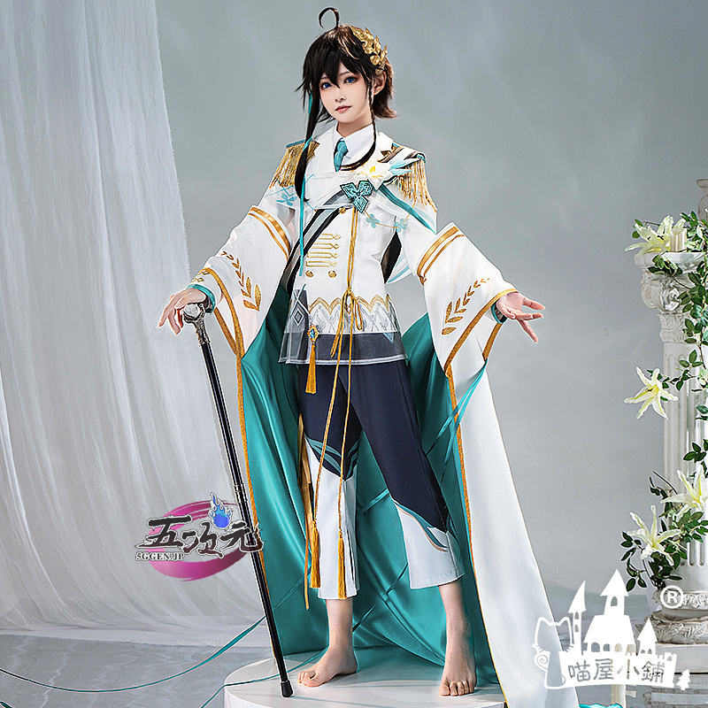 猫屋小舗 原神 コスプレ ウェンティ 少年 王様と神様 衣装