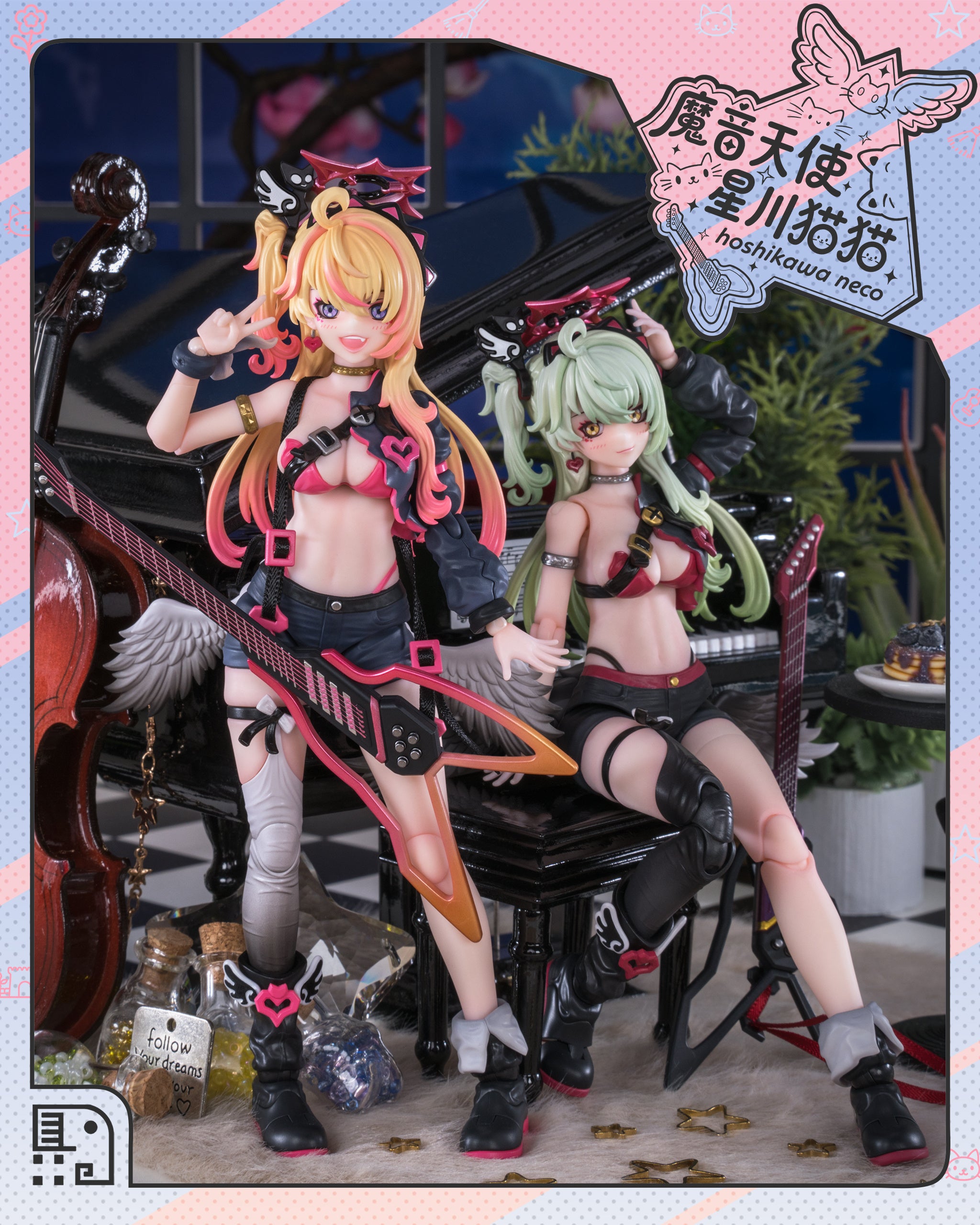 Preorder) EXSSRION Studio 1/12 Hoshikawa Neco action figure Yellow