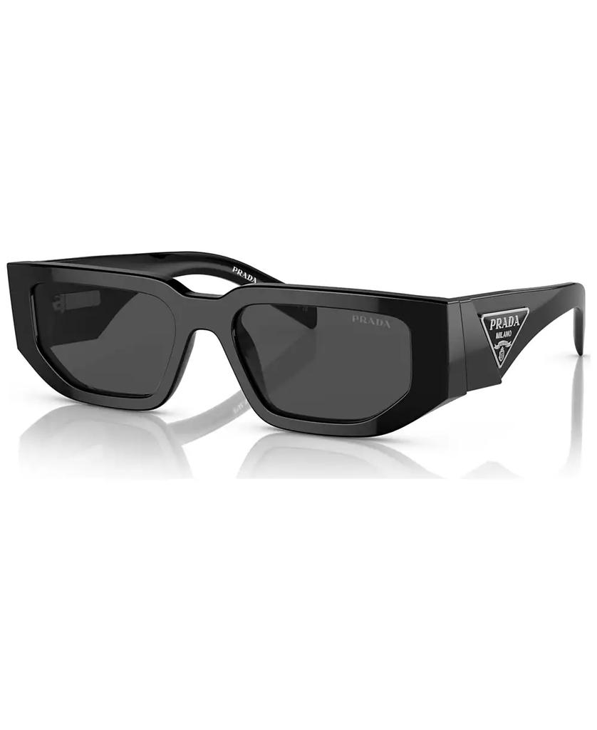 Prada Symbole Rectangular Men's Sunglasses, PR 09ZSF - Accessories