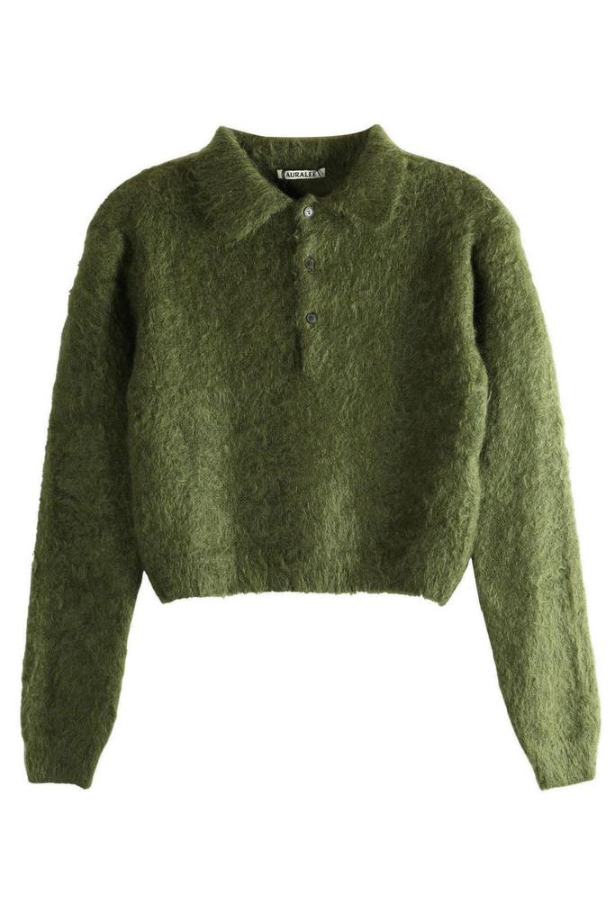 Navy Product Dyed Wool Knit V-Neck Sweater – On Sale Now with Up