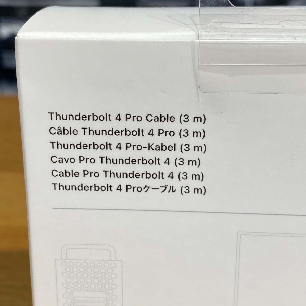 Apple Thunderbolt 4 Pro 3m Cable USB-C MacBook iPad iMac iPhone