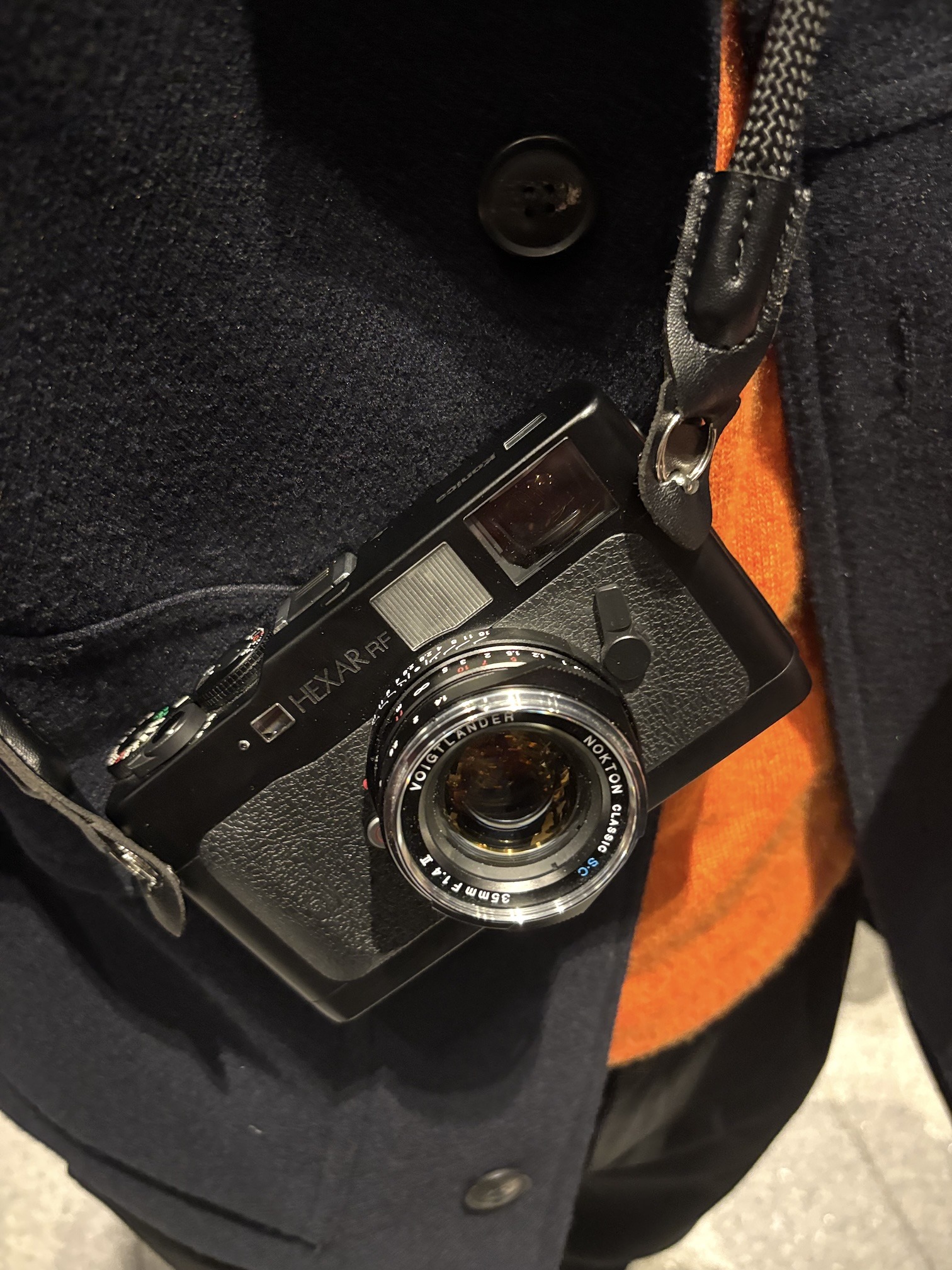 tokyo camera style — Tokyo Art Book Fair 2025 Konica Hexar RF with