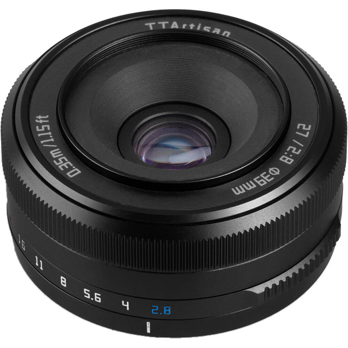 TTARTISAN AF 27mm F2.8 - Fujifilm X-Mount (Black) — 673SHOP.com