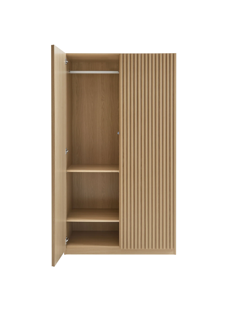 Chateau 2-Door Closet ,Oak