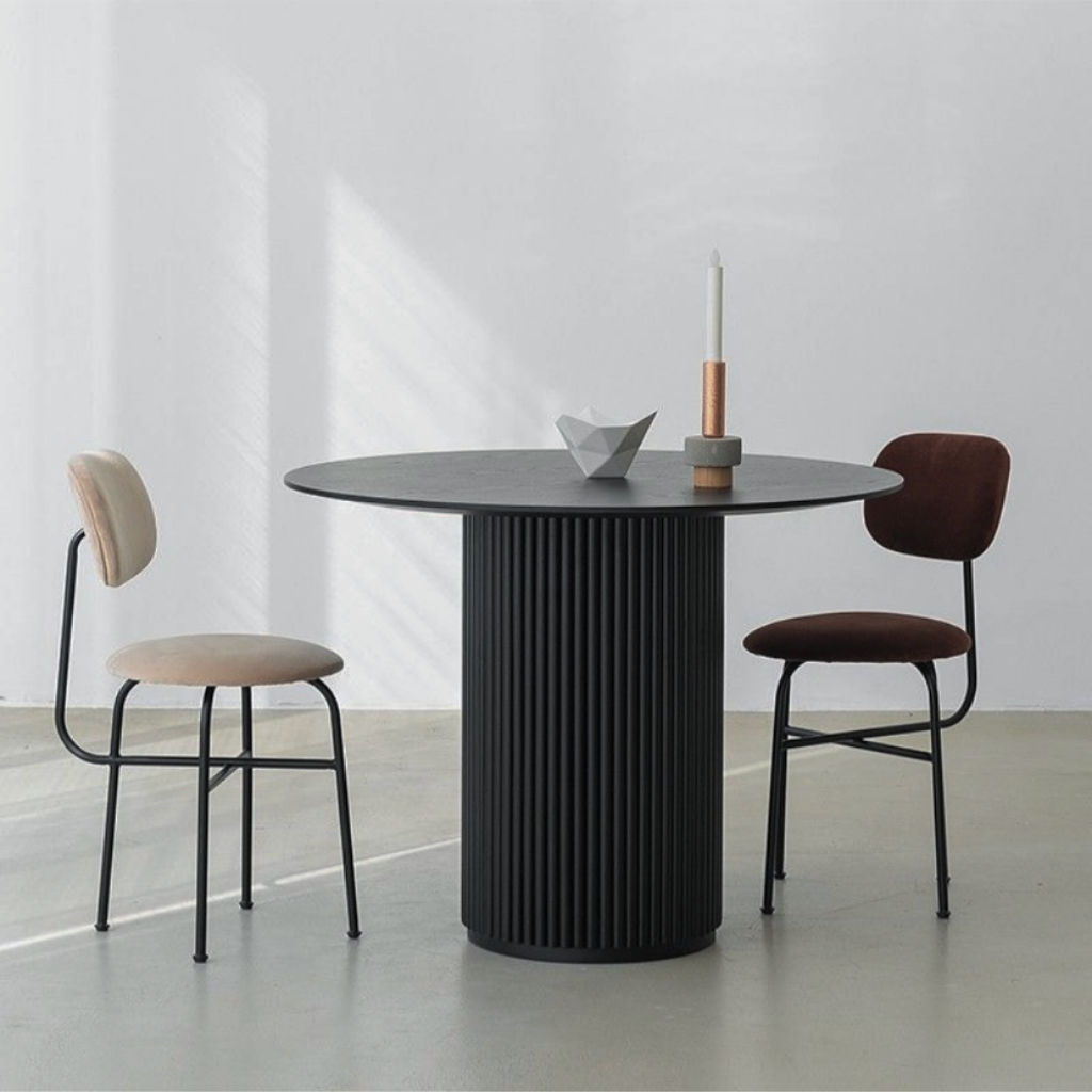 ウッドサークルテーブル 円形ダイニング おしゃれで省スペース – 6JOHAN