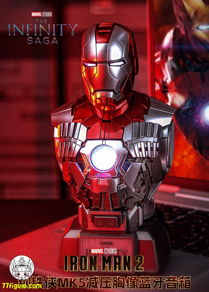 Killerbody コレクタブル アイアンマン 2 MK5 圧力緩和バストBluetooth