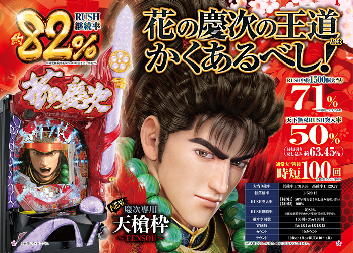 P花の慶次-蓮- | スロパチステーション パチンコ・パチスロホールサイト