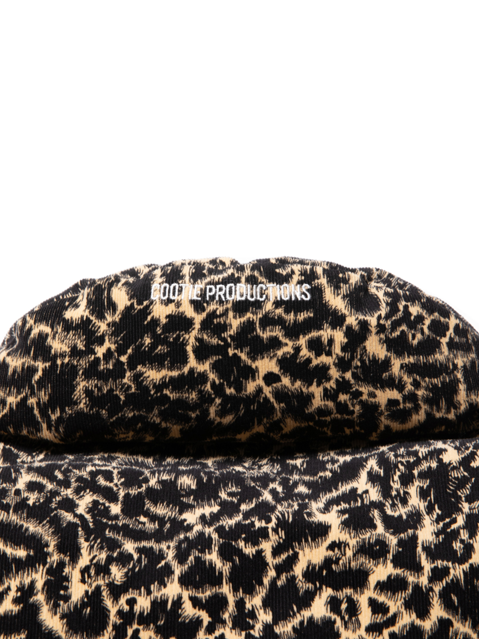COOTIE / Corduroy Leopard Oversized Down Vest -Leopard- | 80