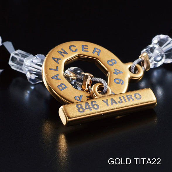 6シリーズ ブレスレット GOLD TITA22【SILKWHITE】 – 846YAJIRO