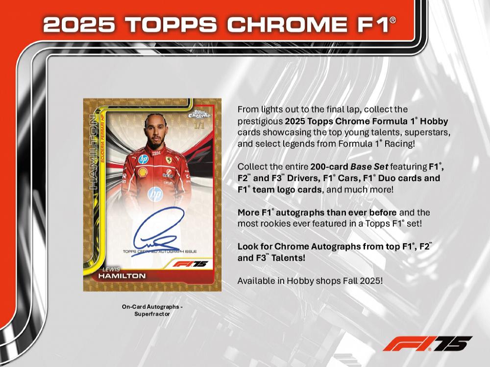 ミントモール / MINT-WEB店 (ボックス通販) / FORMULA 1 2025 TOPPS