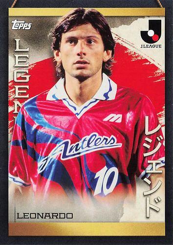 鹿島 レオナルド Topps サイン入りカード