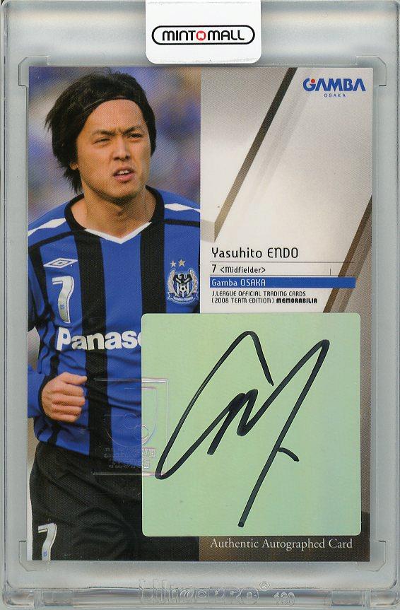 遠藤保仁 直筆サイン 2003 Jリーグ ガンバ大阪 チーム発行 遠藤保仁 直筆