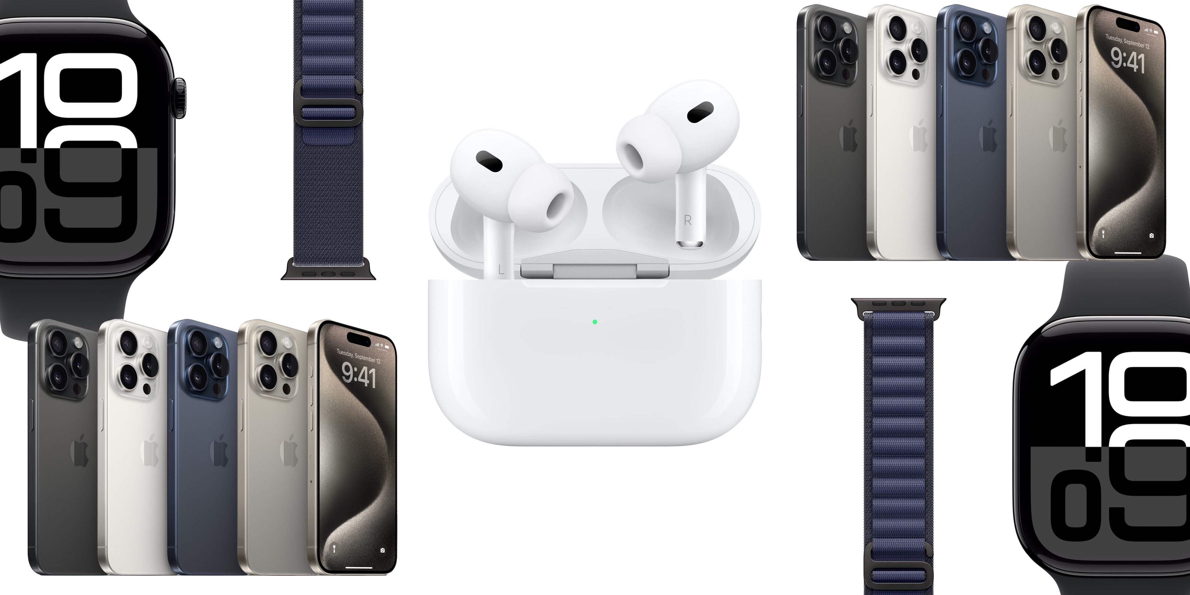 Deals: AirPods Pro 2, 1TB iPhone 15 Pro, navy Alpine Loop, more