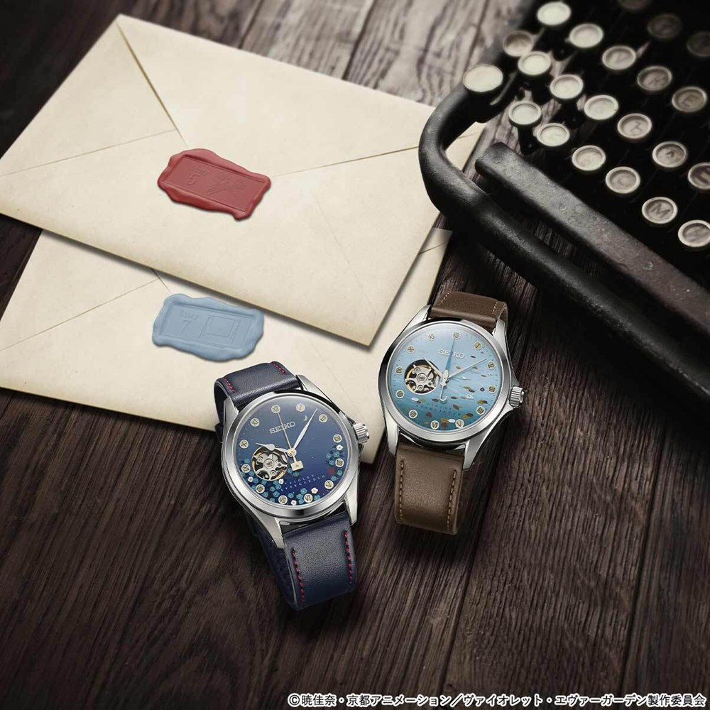 ヴァイオレットエヴァーガーデン メモリアルウォッチ SEIKO 時計 革