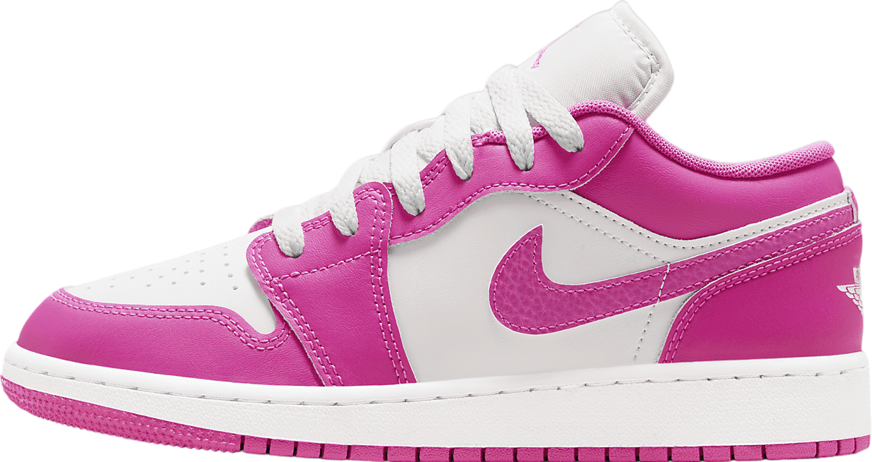 Air Jordan 1 Low GS Fire Pink / White - Jan 2024 - FV8486-600