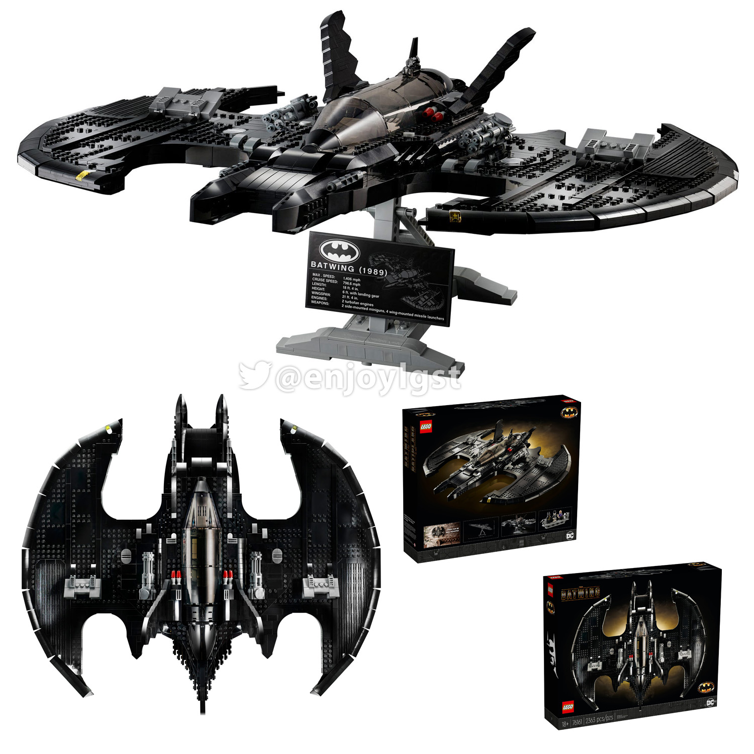 76161 1989 バットウィング：レゴ(R)LEGO(R) バットマン：製品・価格