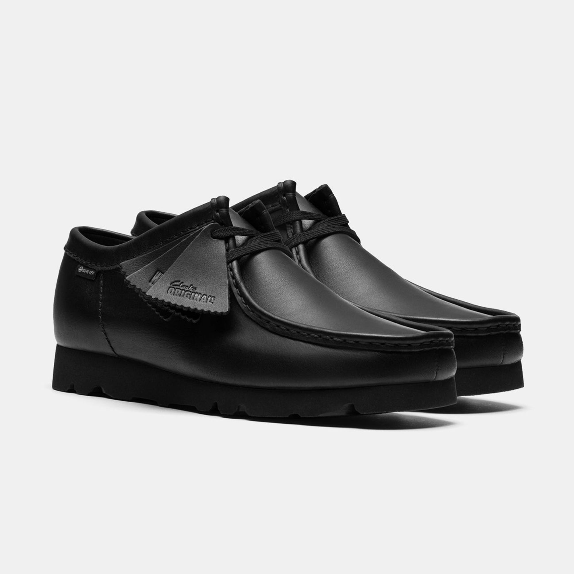 Clarks Originals - Wallabee Gore-Tex - Black Leather – 108WAREHOUSE