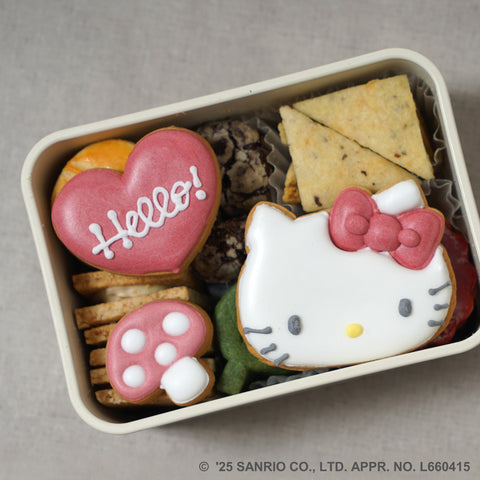 ハローキティ HELLO KITTY × Hoppetta クッキーボックス ◎ / 記念日
