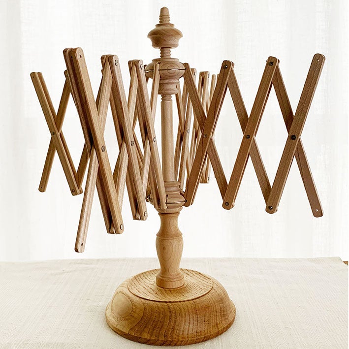 受注生産 木製かせくり機（卓上型） | 糸花生活研究所