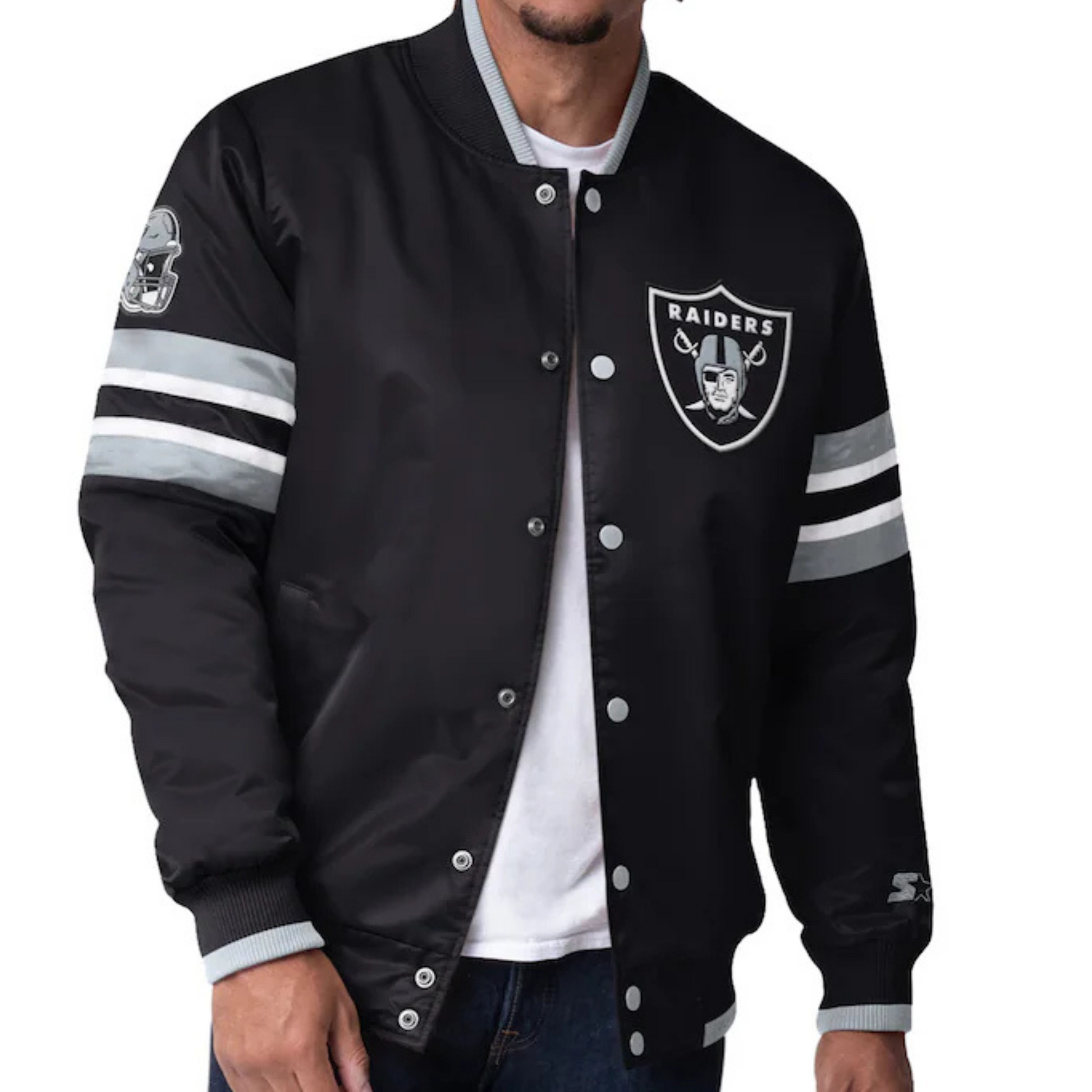 Las Vegas Raiders Starter Jacket – #1 Sports Fan