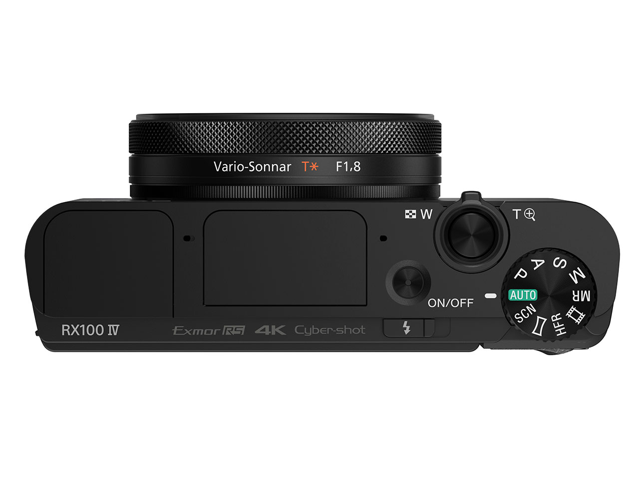 Sony RX100 IV compact records 4K video, uses a stacked sensor
