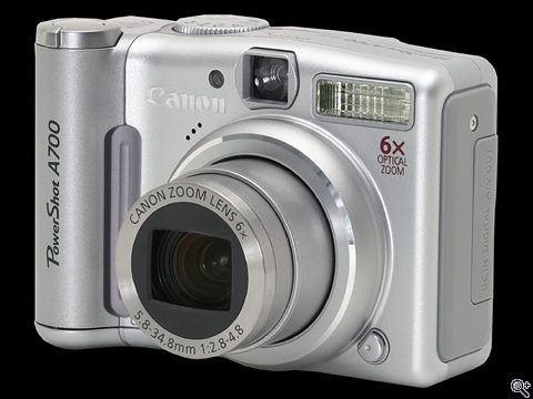 Canon PowerShot A700 Review: DPReview | Photography News, Gear