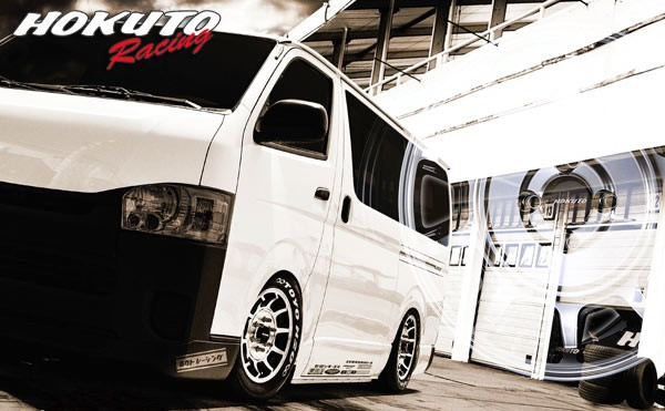 ハイエース用 ホクトレーシング 零式S 16インチホイール＆タイヤセット