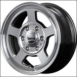 ハイエース用 ガルシア CHICAGO5 16インチホイール＆タイヤセットを