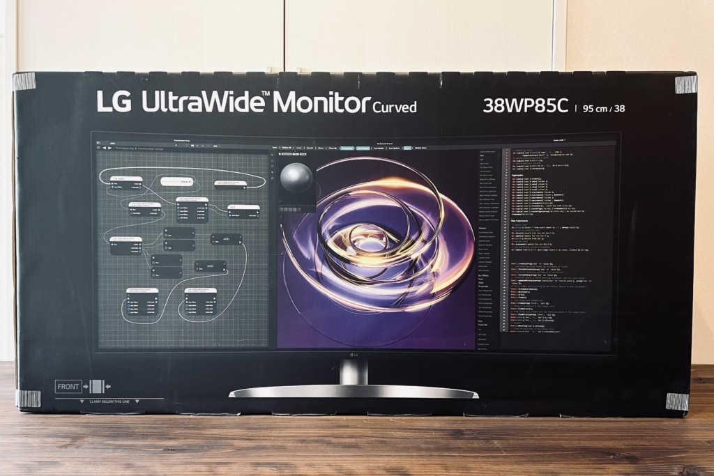 LG 38WP85C-Wレビュー！MacBookで使える38インチウルトラワイド