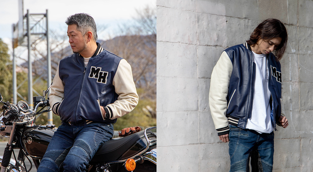 バイクに乗っても降りてもサマになる！2りんかん・デグナーコラボ