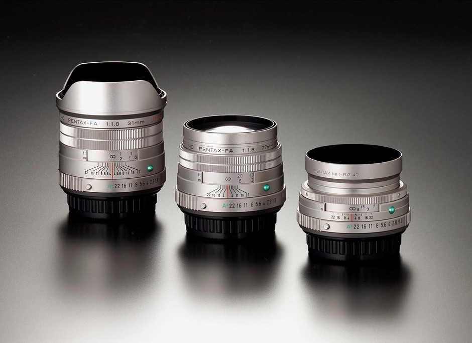 Ricoh updates Pentax 31mm F1.8, 43mm F1.9 and 77mm F1.8 Limited