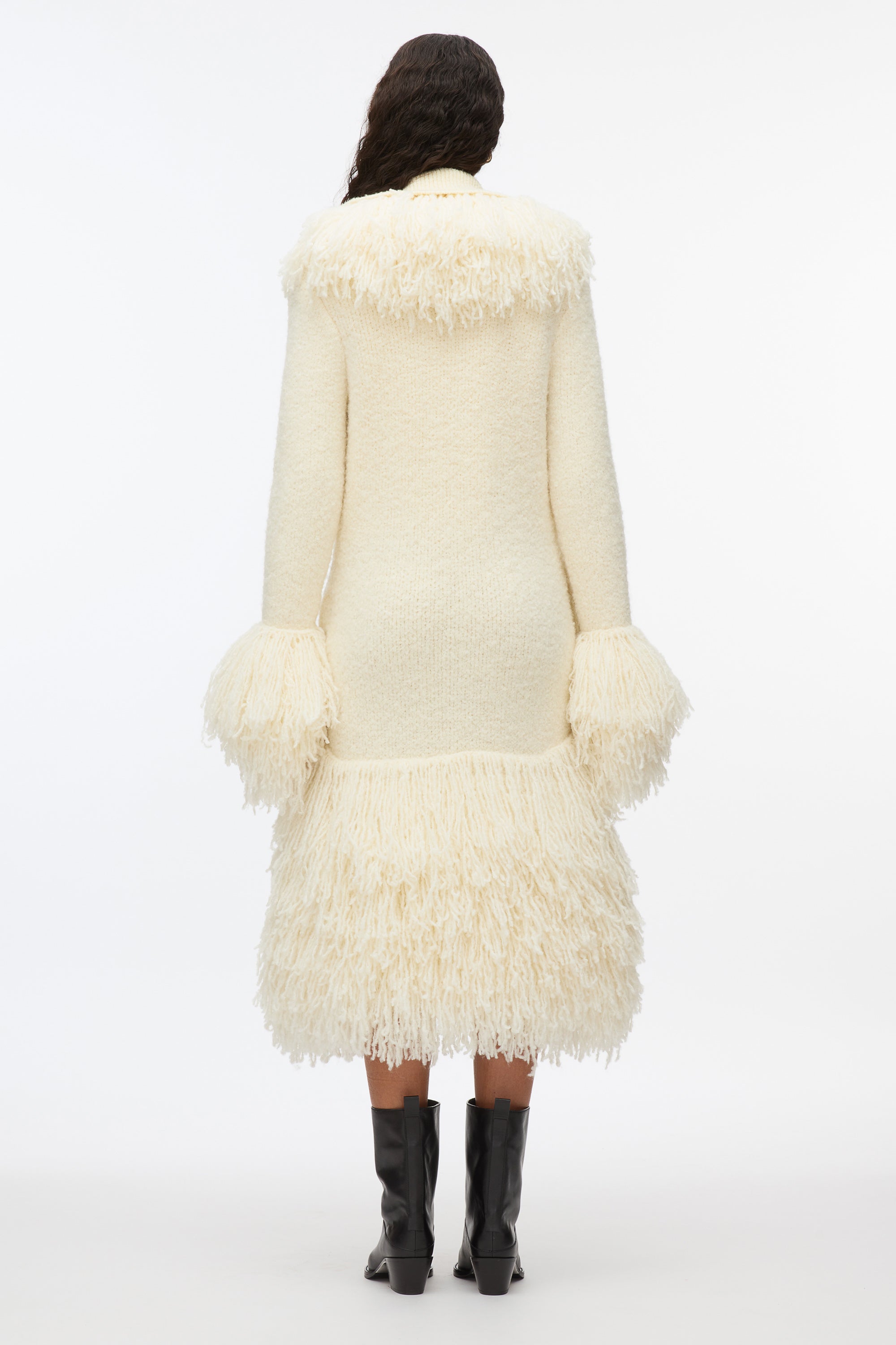 Boucle Fringe Knit Coat – 3.1 Phillip Lim