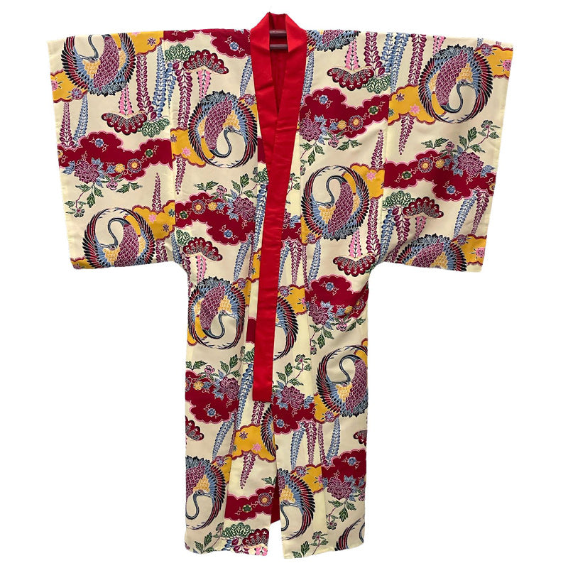 紅型打掛・沖縄結婚式衣装・黄色紅型着物・七五三衣装通販|つは琉球店