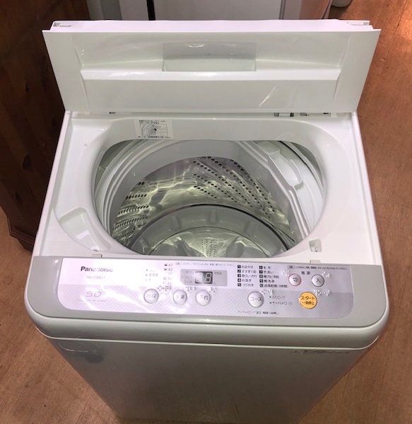 2018年製 パナソニック 5㎏ 全自動洗濯機 NA-F50B11 | 中古家電と中古