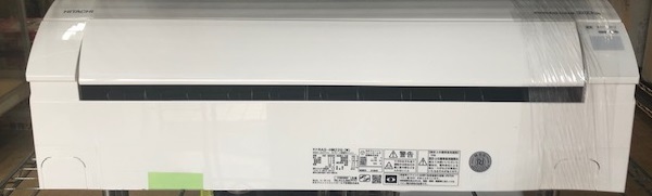 2018年製 日立 白くまくん ルームエアコン RAS-HM22G(W) | 中古家電と