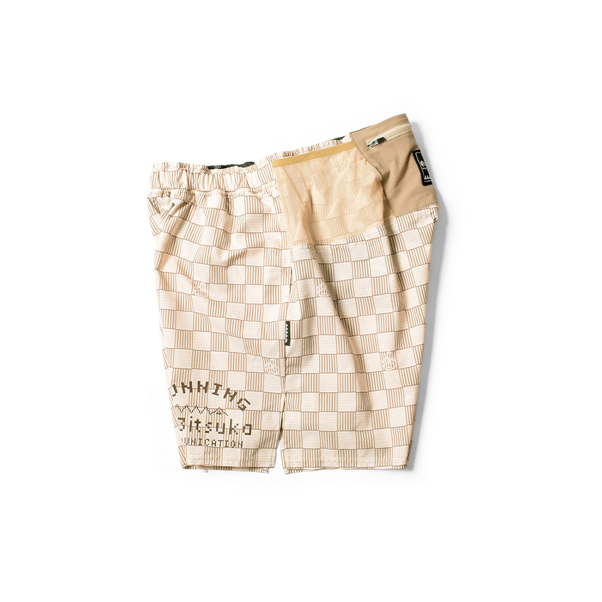 MMAx3ITSUKA Checker Racing Run Shorts - 三津家貴也 オフィシャルサイト