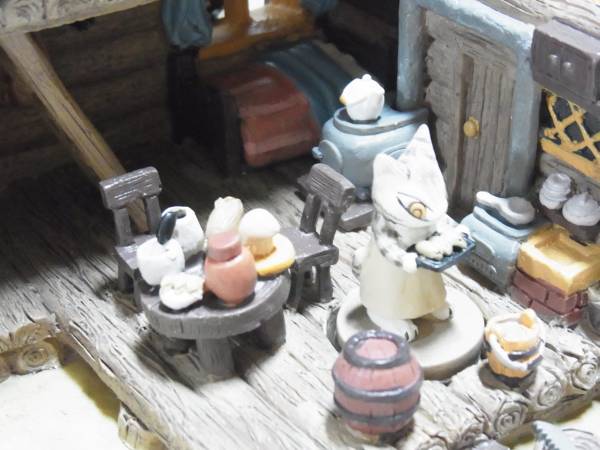 買取実績】わちふぃーるど ダヤンの家 オルゴール ｜たいむましん