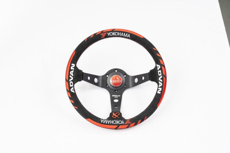 ADVAN×VERTEXコラボレーションステアリング 本革仕様